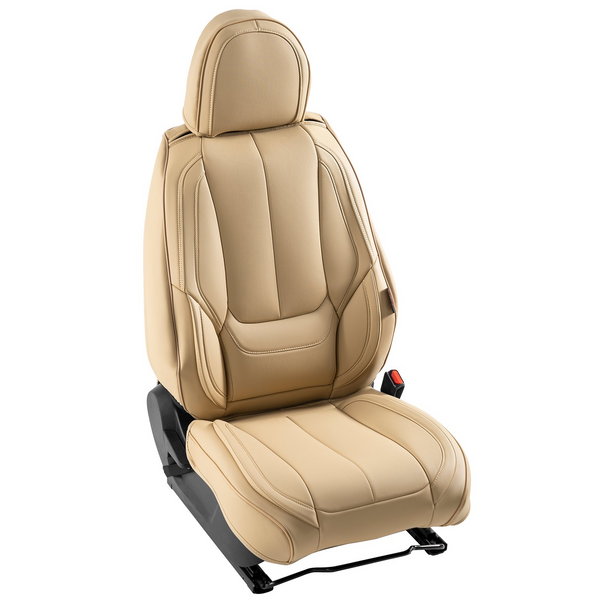 Fundas para asientos delanteros de coche VEVOR 6 piezas de piel sintética