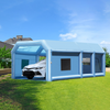 Cabina de pintura inflable VEVOR 27,9 x 15,7 x 10,8 pies de 950 W + 750 W