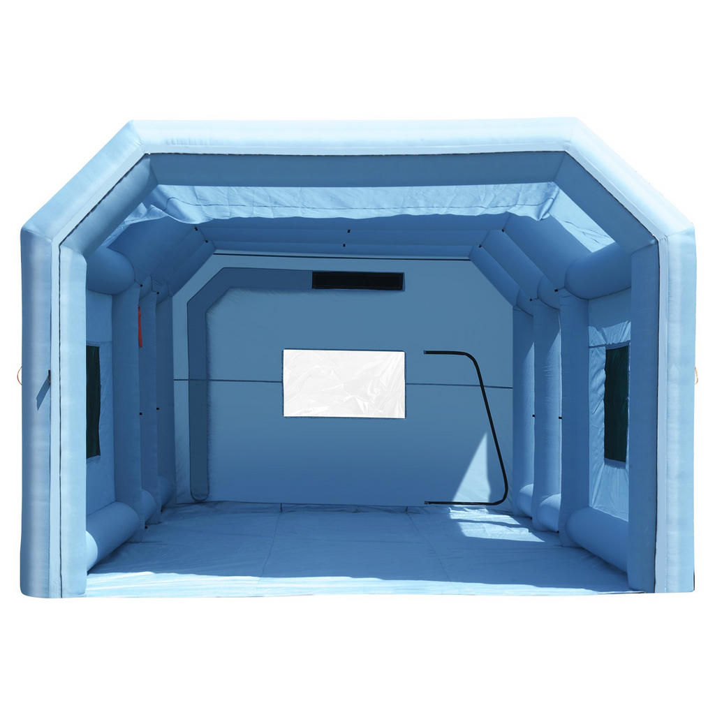 Cabina de pintura inflable VEVOR 27,9 x 15,7 x 10,8 pies de 950 W + 750 W
