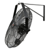 Ventilador de pared 2 pieza 18 pulgadas resistente al agua 3 velocidades 4000 CFM