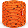 Cuerda de poliéster trenzado doble VEVOR 3/4 in x 220 ft 24 hebras 20000 lb de resistencia a la rotura