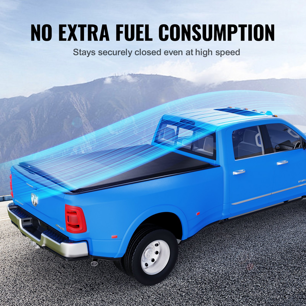 Funda enrollable para caja de camioneta compatible con Dodge Ram 1500 2002-2018 2500 3500 2003-2024 Classic 2019-2024 para caja de 6,4 x 5,5 pies