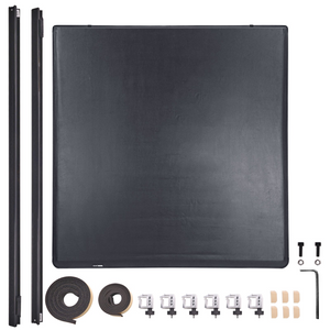 Funda enrollable para caja de camioneta compatible con Dodge Ram 1500 2002-2018 2500 3500 2003-2024 Classic 2019-2024 para caja de 6,4 x 5,5 pies