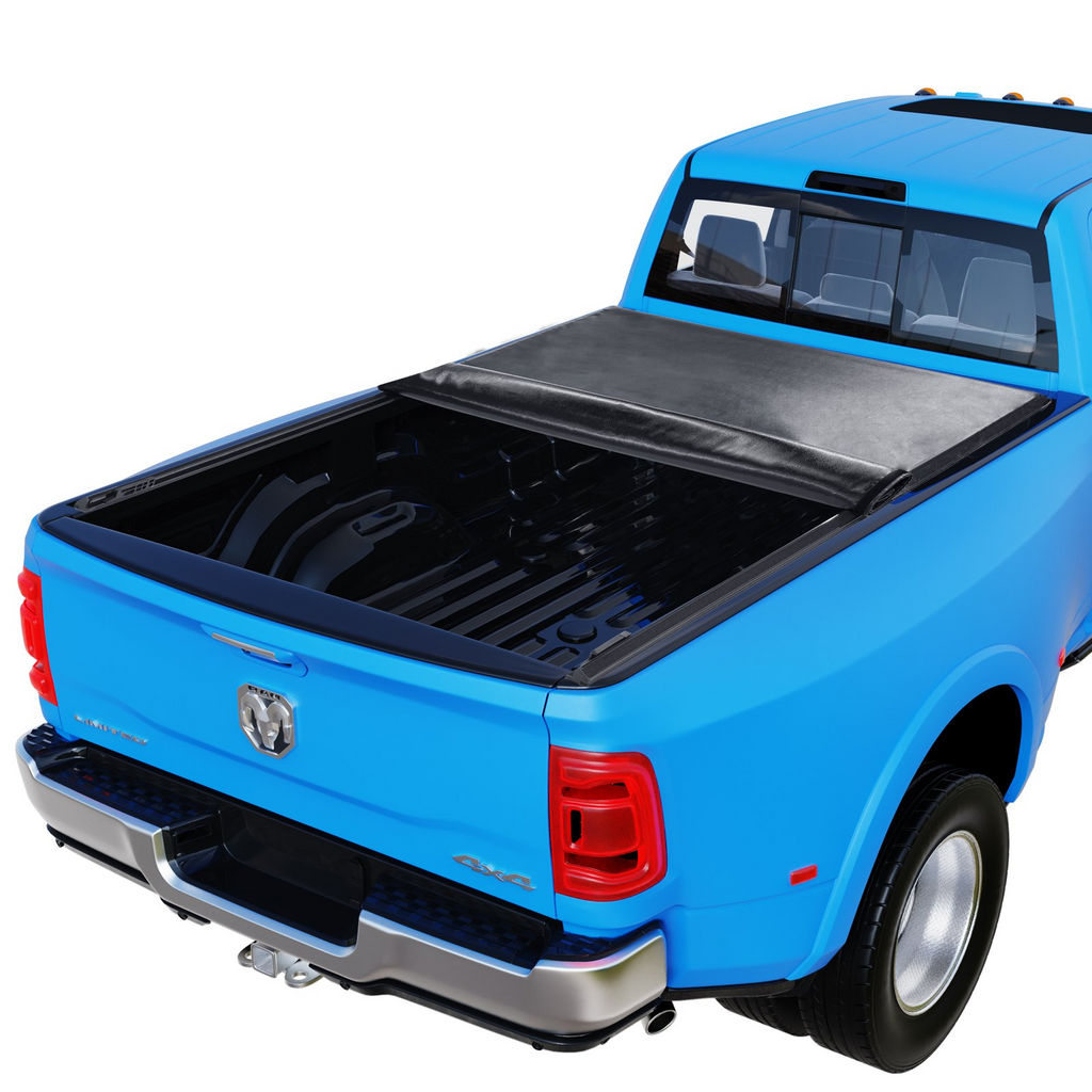 Funda enrollable para caja de camioneta compatible con Dodge Ram 1500 2002-2018 2500 3500 2003-2024 Classic 2019-2024 para caja de 6,4 x 5,5 pies