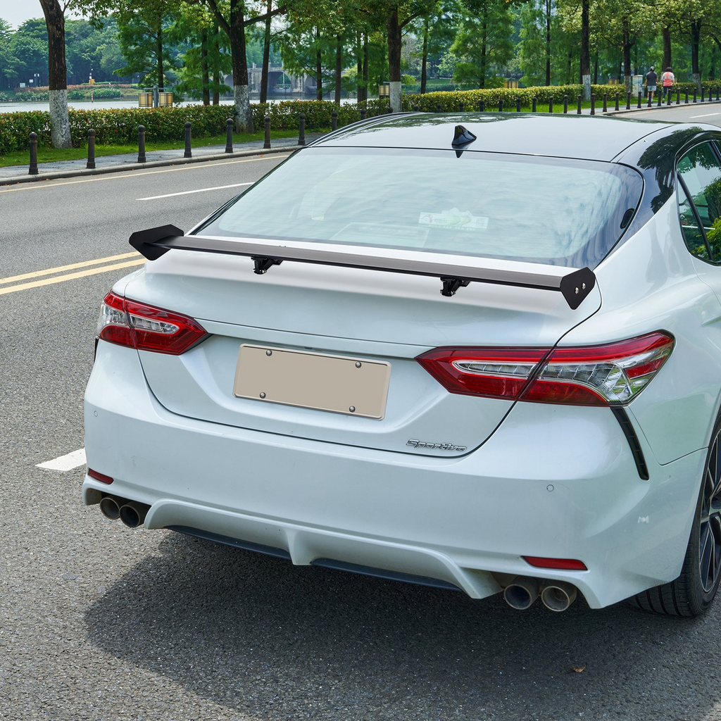Alerón trasero para coche VEVOR GT Wing de 43,3 pulgadas con una sola cubierta aluminio ligero ajustable