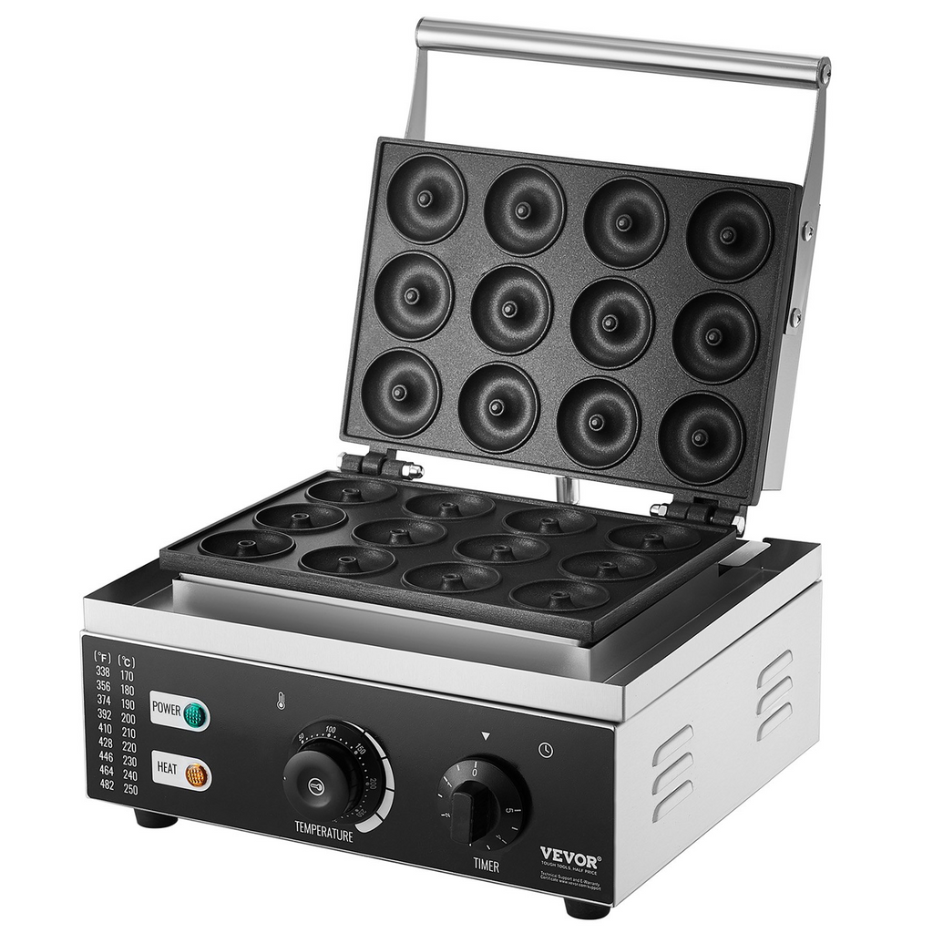 VEVOR Máquina eléctrica para hacer donas 1550 W