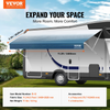 Reemplazo de tela para toldo de RV VEVOR tela de 11'2" de largo para toldo de 12' de PVC de 3 capas de 16 oz