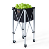 VEVOR - Cesta para pelotas de tenis plegable con capacidad para 150 pelotas de tenis