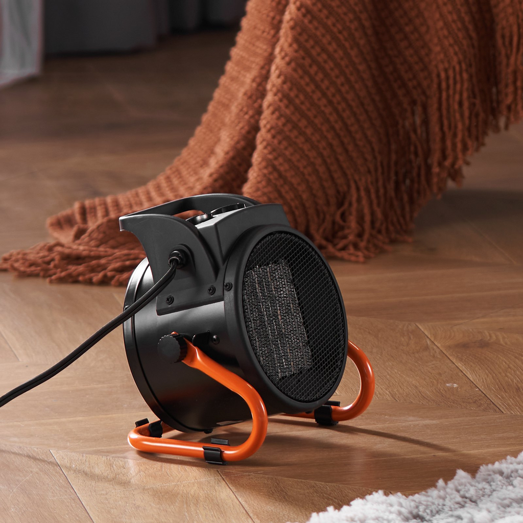 VEVOR Calentador de invernadero 1500 W PTC de calentamiento rápido con protección contra sobrecalentamiento de 3 velocidades