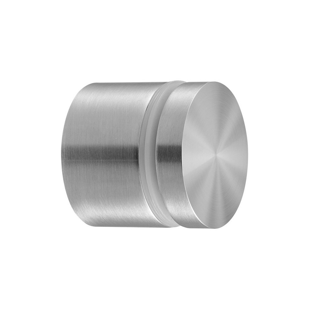 VEVOR Abrazadera de vidrio 10 piezas de soporte de barandilla de vidrio redondo para vidrio templado de 0,31 "-0,62"