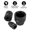 Juego de vasos de impacto VEVOR de 1/2 pulgada 26 piezas