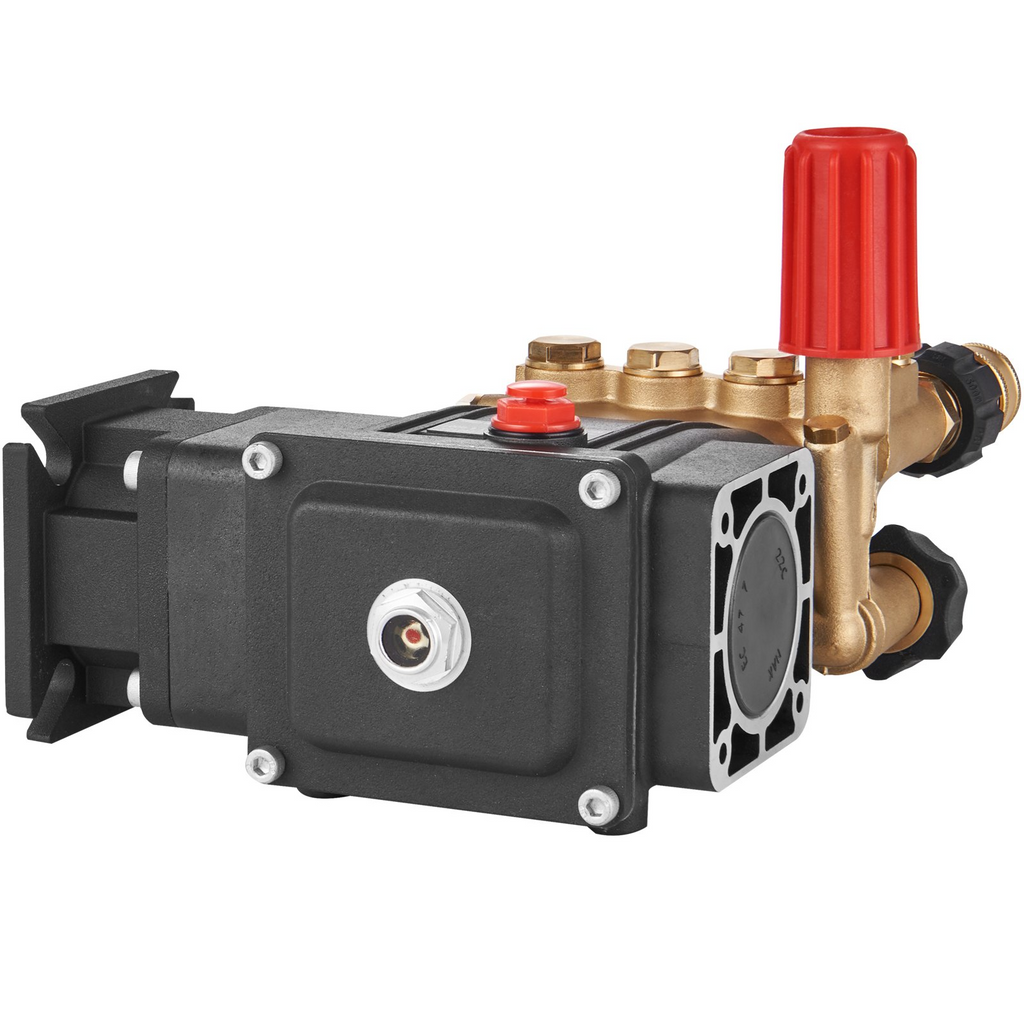 Bomba para hidrolavadora VEVOR émbolo triple horizontal con eje de 3/4" 3700 PSI 2,5 GPM