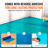 Película protectora para alfombras VEVOR 24" x 200'