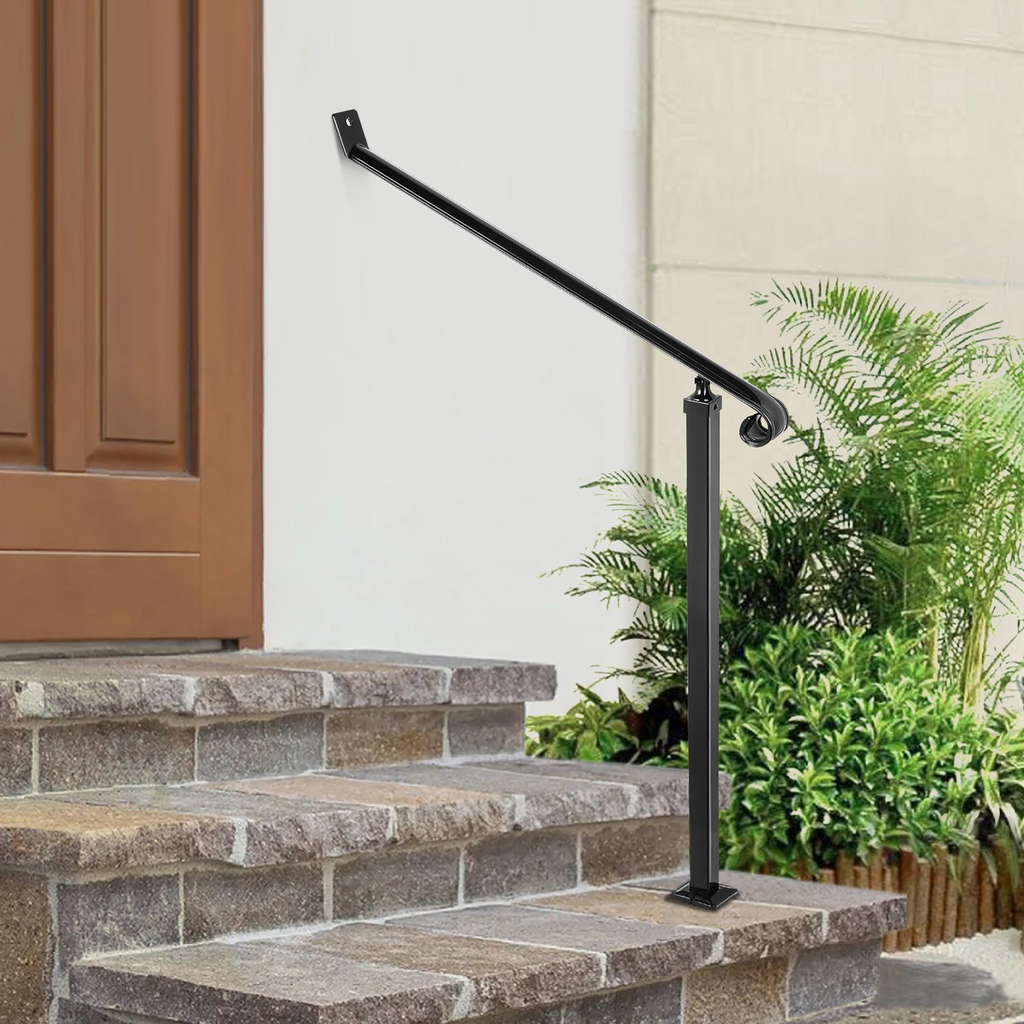 Pasamanos VEVOR para escaleras exteriores Pasamanos de 2-3 escalones