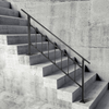 VEVOR Pasamanos de escalera para exteriores aptos para 1-5 escalones ajustable con valla