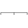 VEVOR Pipe Stair Handrail, 6FT Staircase Handrail, 440LBS Load Capacity Carbon Steel Pipe Handrail, Industrial Pipe Handrail with Wall Mount Support, Round Corner Wall Handrailings for Indoor, Outdoor