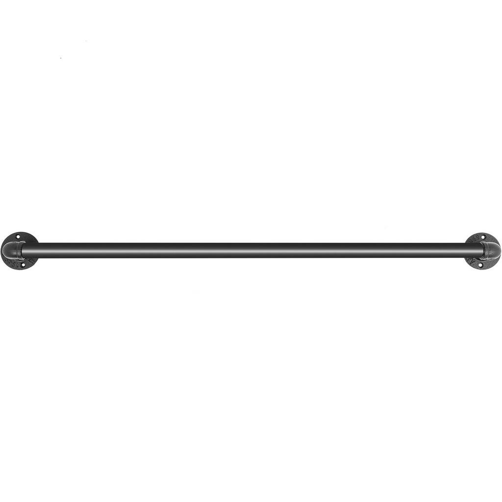 Pasamanos de escalera de tubo VEVOR de 3 pies tubo de acero al carbono con capacidad de carga de 440 libras