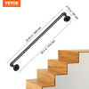 Pasamanos de escalera de tubo VEVOR