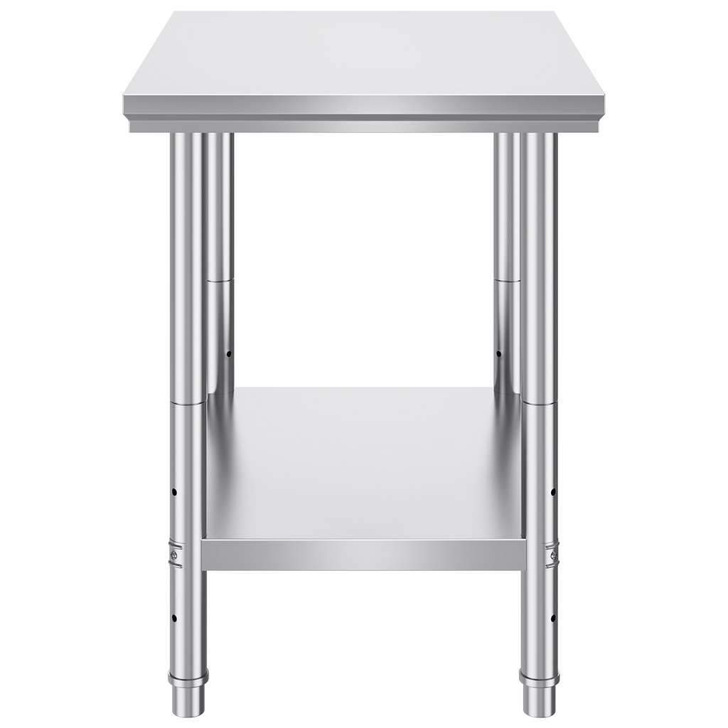 Mesa de trabajo y estación de trabajo comercial VEVOR de 24 x 30 x 32 pulgadas