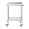 Mesa de trabajo de acero inoxidable VEVOR de 24 x 30 x 40 pulgadas