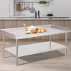 Mesa de trabajo de acero inoxidable VEVOR de 30 x 60 x 26 pulgadas