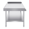 Mesa de trabajo de acero inoxidable VEVOR de 30 x 60 x 26 pulgadas