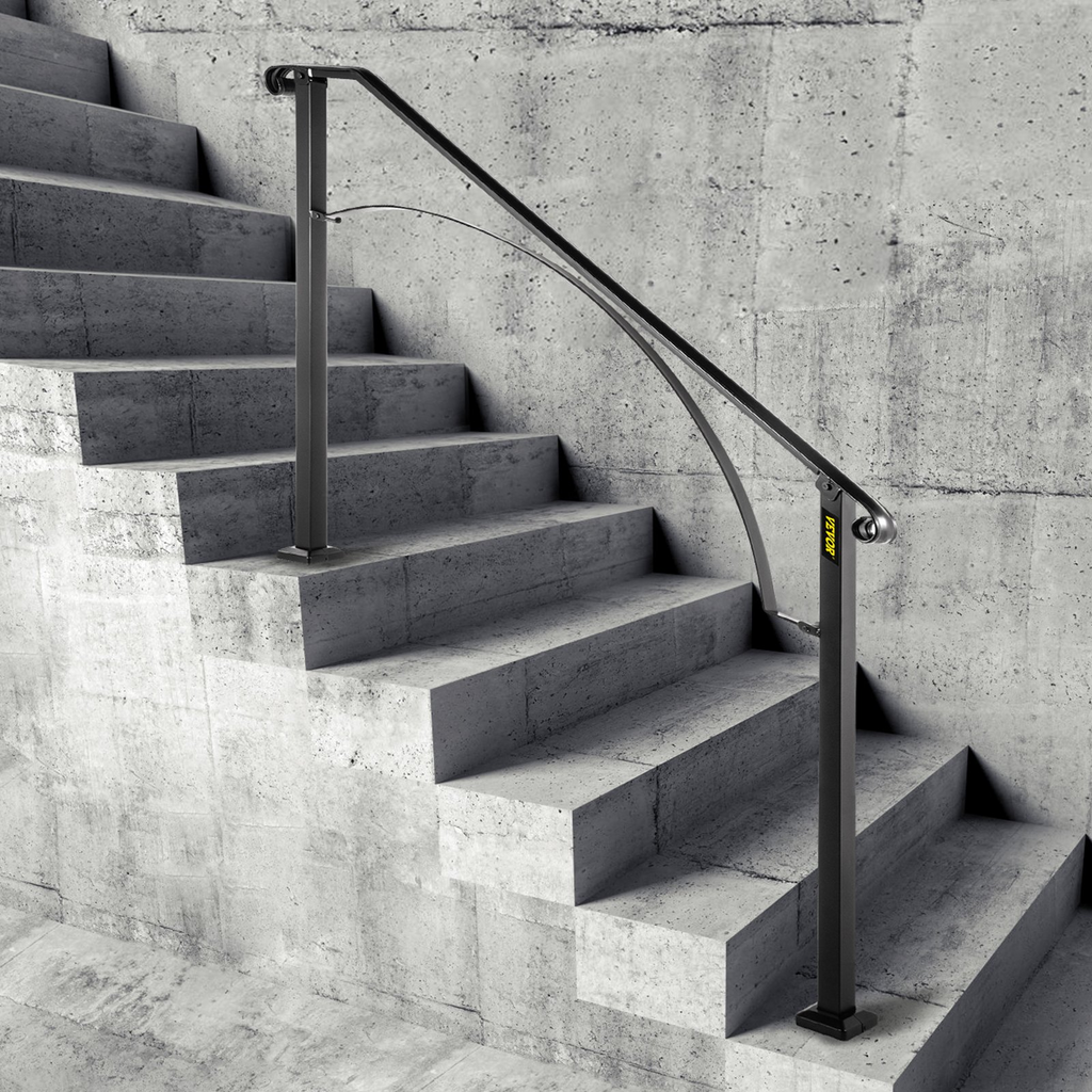 Pasamanos VEVOR para escaleras exteriores aptos para 4 o 5 escalones