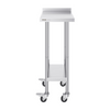 Mesa de trabajo de acero inoxidable VEVOR de 24 x 15 x 40 pulgadas