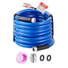 Manguera de agua caliente VEVOR de 30 pies para RV a -45 °F diámetro interior de 5/8" con adaptador GHT de 3/4"