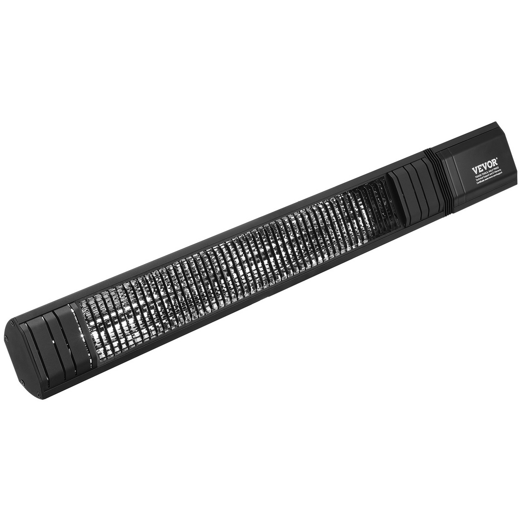 VEVOR Calentador infrarrojo 1500 W infrarrojo eléctrico de control remoto