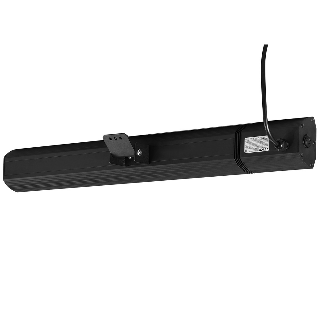 VEVOR Calentador infrarrojo 1500 W infrarrojo eléctrico de control remoto
