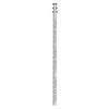 VEVOR - Varilla de medición de aluminio de 9 pies/8 3 secciones varilla de nivelación de 1/8 pulgadas