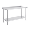 Mesa de trabajo de acero inoxidable VEVOR de 24 x 60 x 36 pulgadas