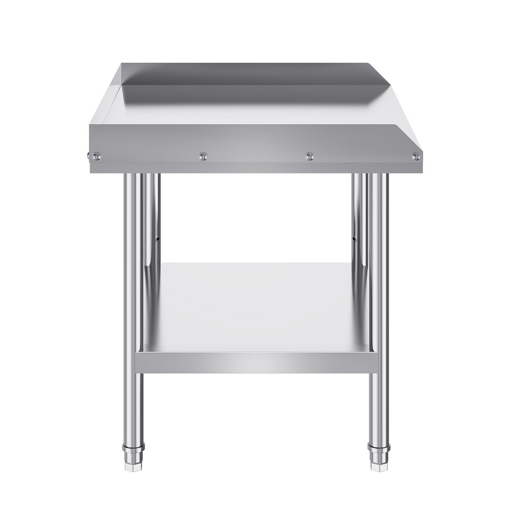 Mesa de trabajo de acero inoxidable VEVOR de 24 x 28 x 26 pulgadas