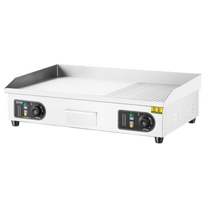 VEVOR - Plancha eléctrica comercial 2800 W 28,74 x 15,75 x 0,39 pulgadas
