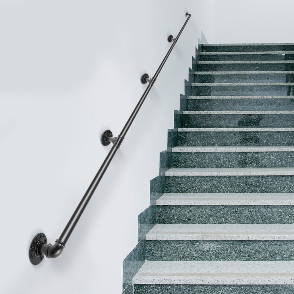 Pasamanos de escalera de tubo VEVOR de 13 pies con capacidad de carga de 440 libras