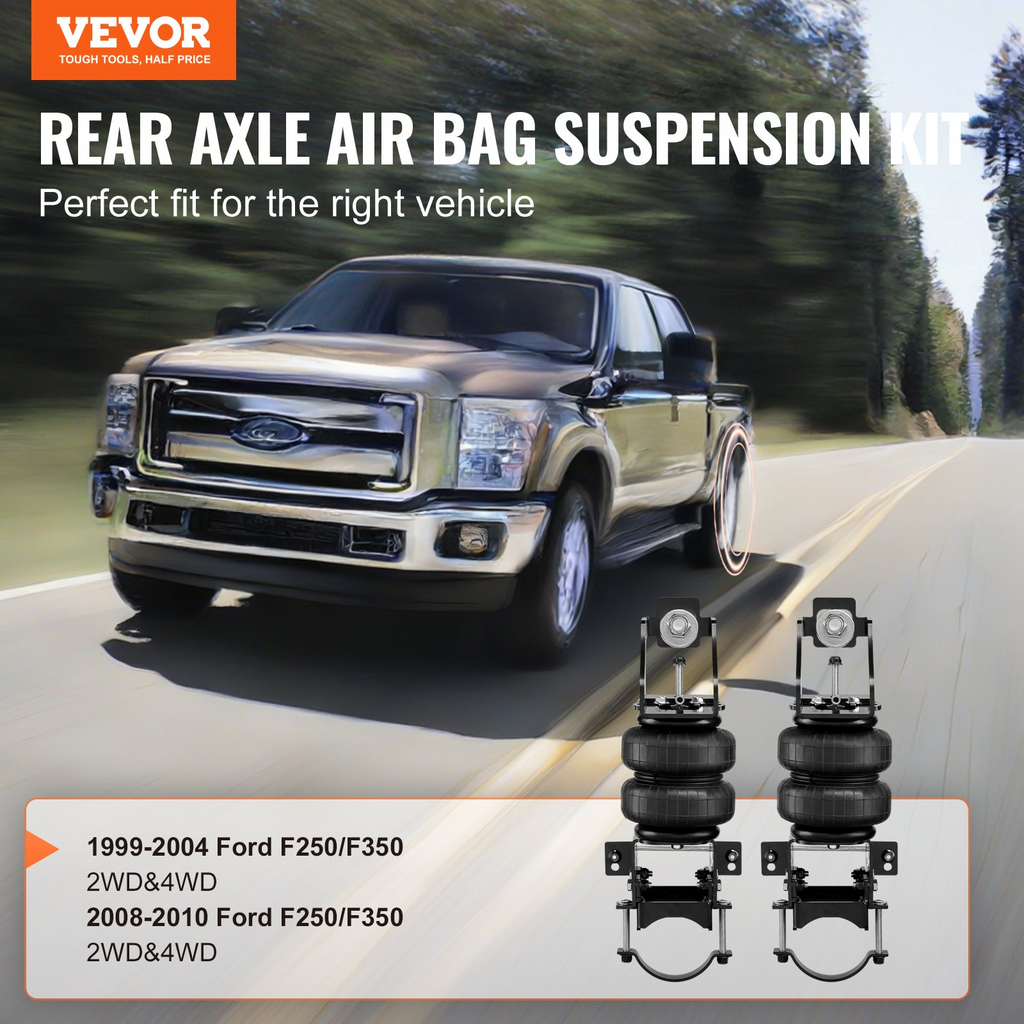 Kit de suspensión de bolsas de aire VEVOR carga de 5000 lb 5 a 100 PSI