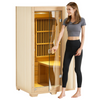 Sauna de madera de infrarrojos para una sola persona 1140 W