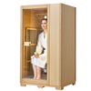 Sauna de madera de infrarrojos para una sola persona 1140 W