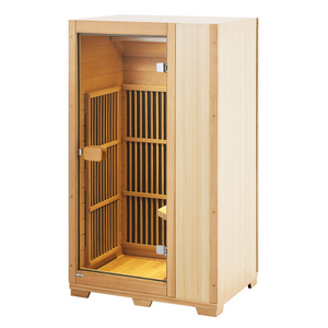 Sauna de madera de infrarrojos para una sola persona 1140 W