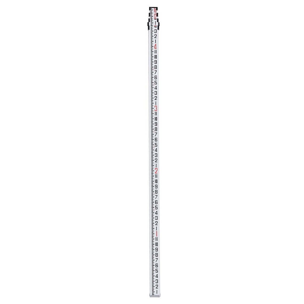VEVOR Varilla de medición de aluminio de 16 pies/8 4 secciones telescópica de 1/8 pulgadas