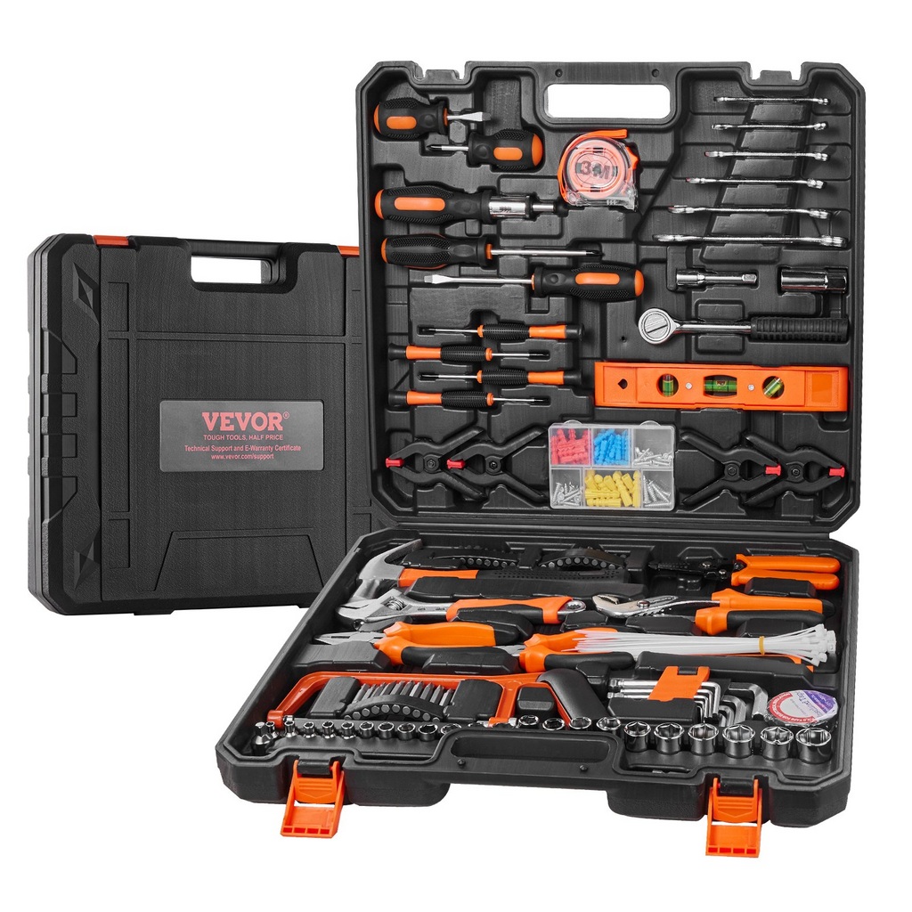 VEVOR Kit de herramientas de 216 piezas con estuche de almacenamiento