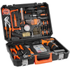 VEVOR Kit de herramientas de 146 piezas con taladro eléctrico y estuche de almacenamiento