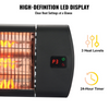 Calentador infrarrojo VEVOR de 1500 W