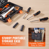 VEVOR Kit de herramientas de 132 piezas con estuche de almacenamiento