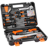 VEVOR Kit de herramientas de 132 piezas con estuche de almacenamiento