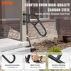 Pasamanos VEVOR para escaleras exteriores de seguridad de 32" para montaje en pared para 1-3 escalones