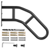 Pasamanos VEVOR para escaleras exteriores de seguridad de 32" para montaje en pared para 1-3 escalones