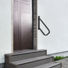Pasamanos VEVOR para escaleras exteriores de 18,9" para montaje en pared para 1 o 2 escalones