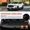Cubierta de carga retráctil VEVOR para GMC Terrain + Chevrolet Equinox 2018-2024